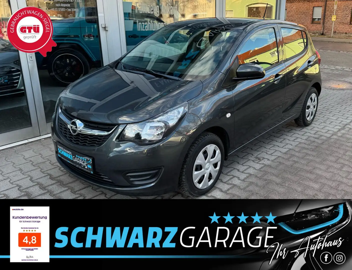Opel Karl Edition*WENIG-KM*1.HAND* Grau - 1