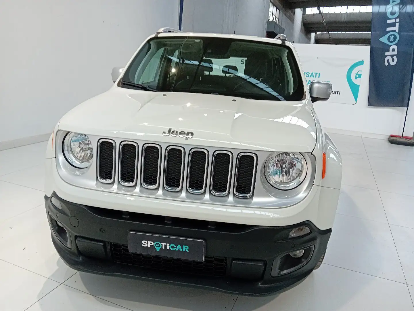 Jeep Renegade Renegade 1.4 MultiAir Limited Blanc - 2
