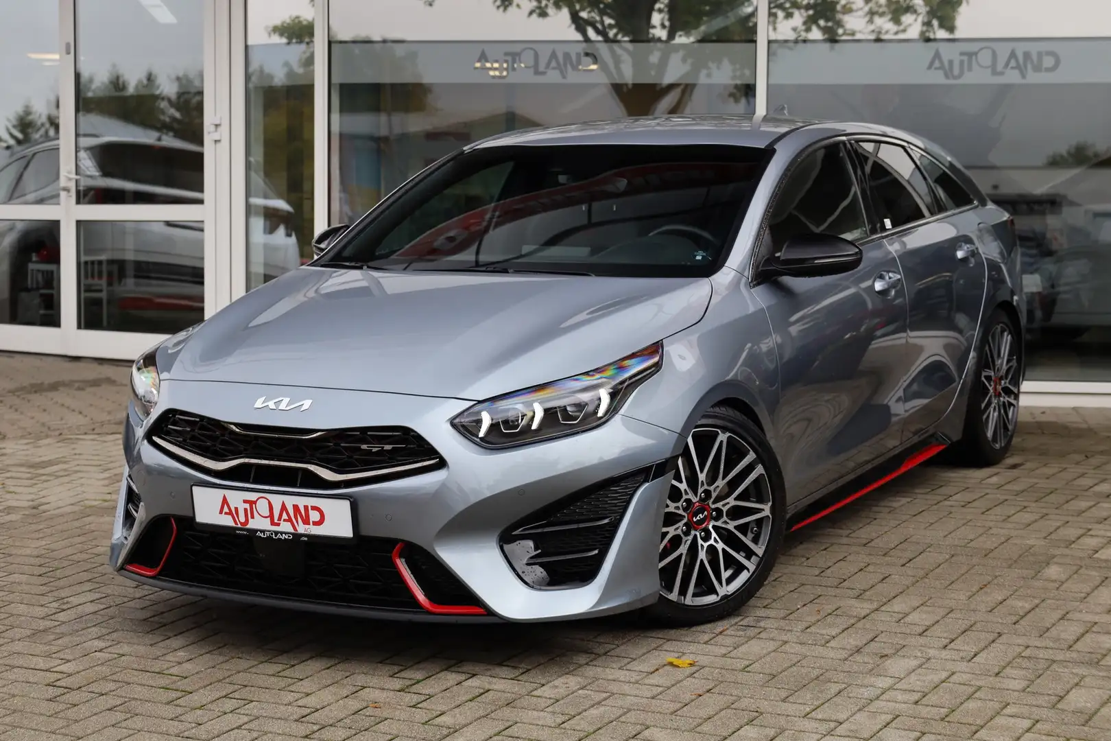 Kia ProCeed / pro_cee'd Proceed 1.6 T-GDI GT LED Navi ACC Totwinkel PDC Gris - 2