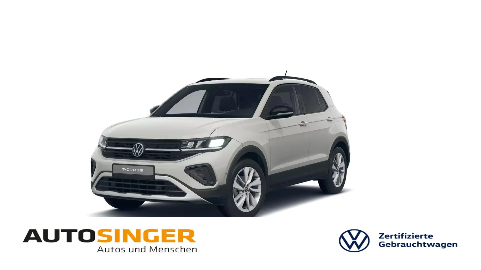 Volkswagen T-Cross Goal 1,0 TSI DSG NAV*AHK*LED*ACC*DIGITAL Grau - 1