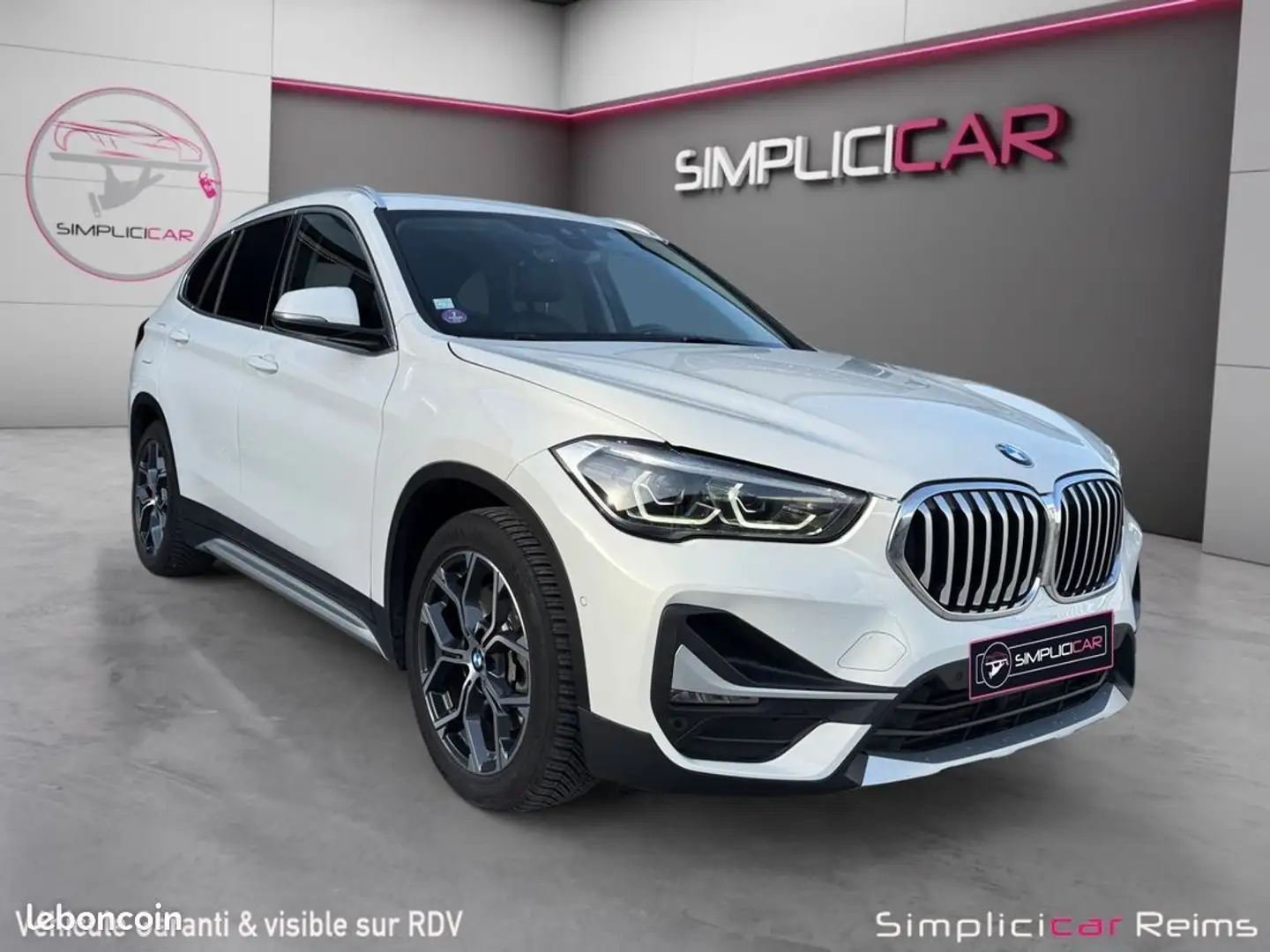 BMW X1 F48 LCI xDrive 25e 220 ch BVA6 xLine Garantie 12 mois Blanc - 1