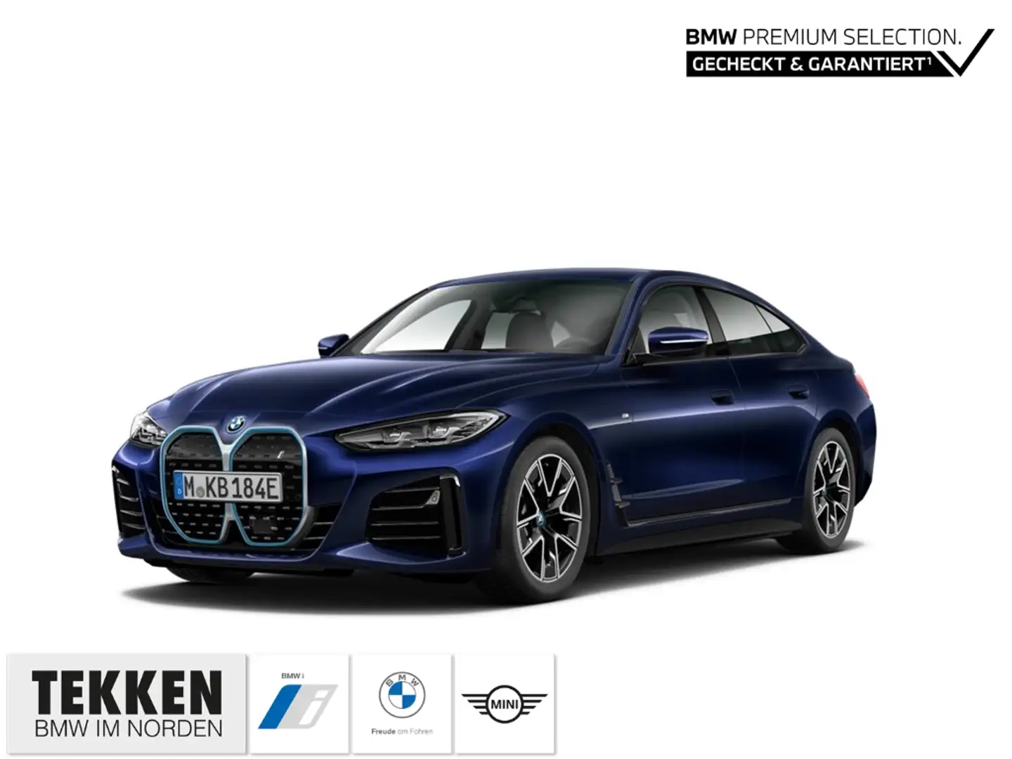 BMW i4 40 eDrive M Sport Gran Coupe EDRIVE40 M Sport Blau - 1