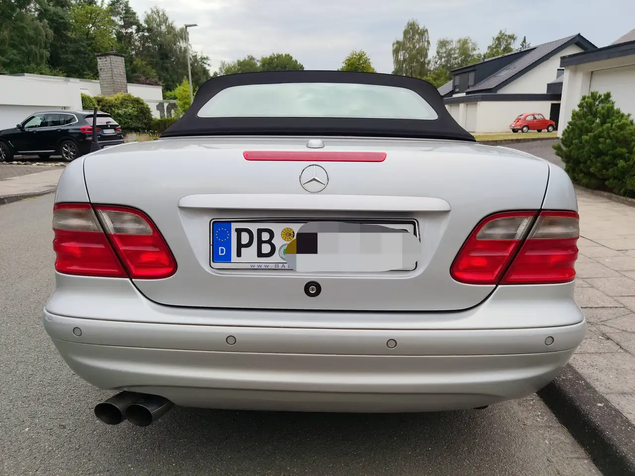 Mercedes-Benz CLK 320 Cabrio AMG Paket Brabus Auspuff 18", foto 4