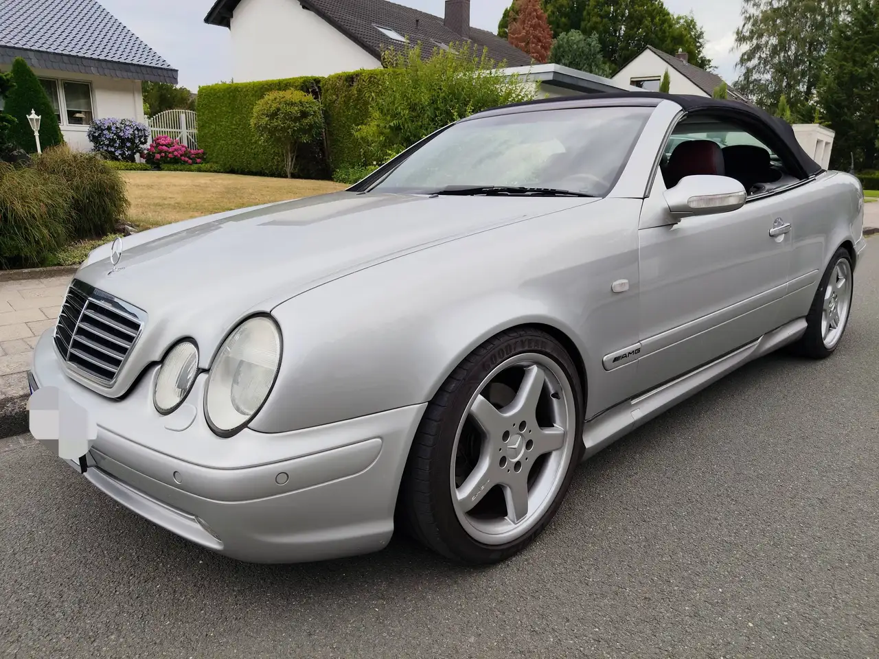 Mercedes-Benz CLK 320 Cabrio AMG Paket Brabus Auspuff 18", foto 1