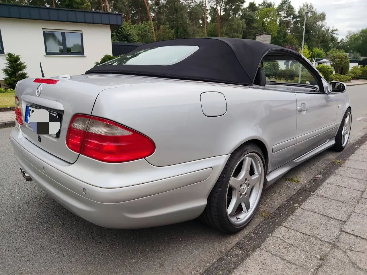 Mercedes-Benz CLK 320 Cabrio AMG Paket Brabus Auspuff 18", foto 2