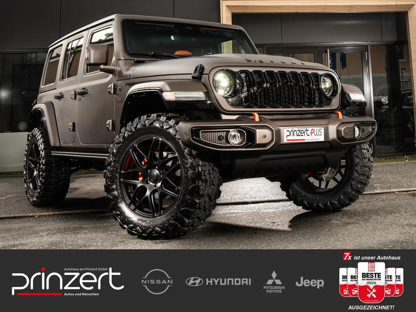 Jeep Wrangler 2.0 !!!"h. grade"!!! Bestellfahrzeug Marrón - 1