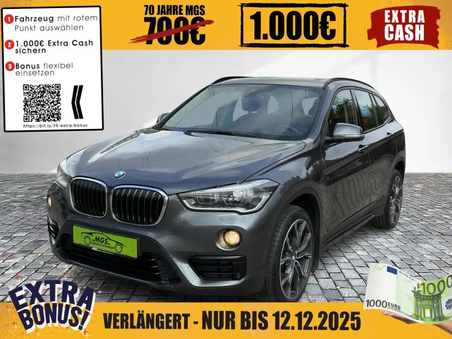 BMW X1 sDrive 18 d Sport Line 2.0 16V Turbodiesel Grijs - 1