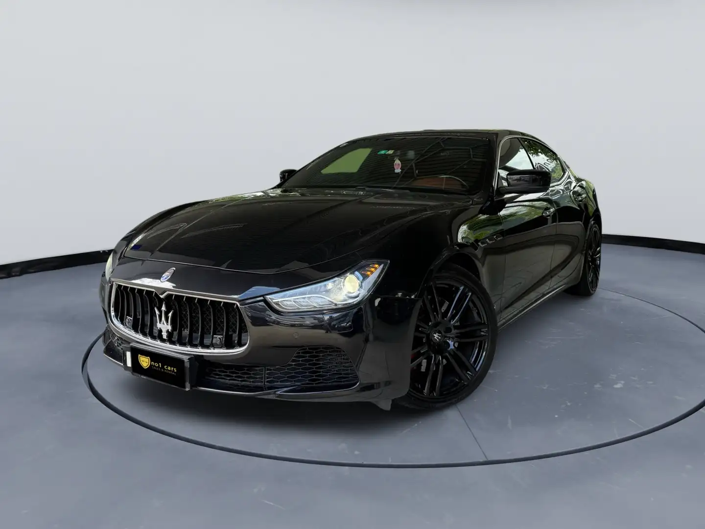 Maserati Ghibli SQ4 REMUS AUSPUFF BLACK ON BLACK Noir - 1