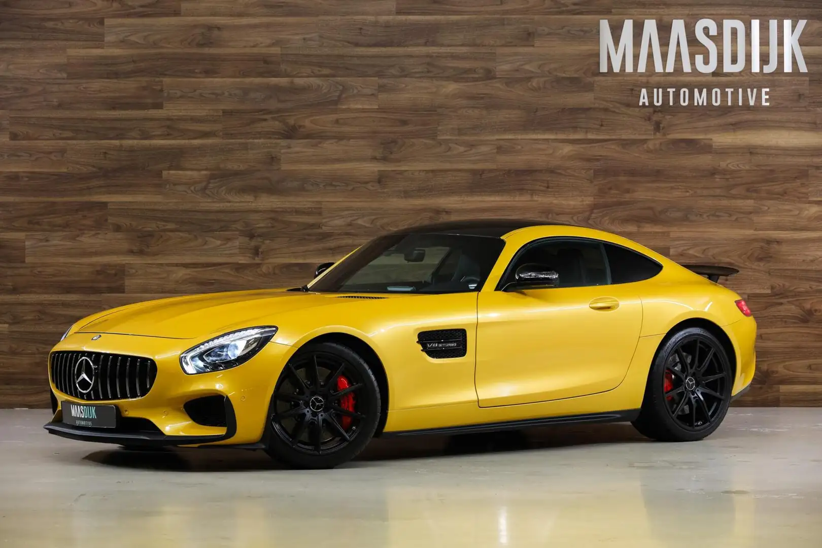 Mercedes-Benz AMG GT 4.0 S Edition 1|NAP|Dealer|Carbon|Camera| Jaune - 1