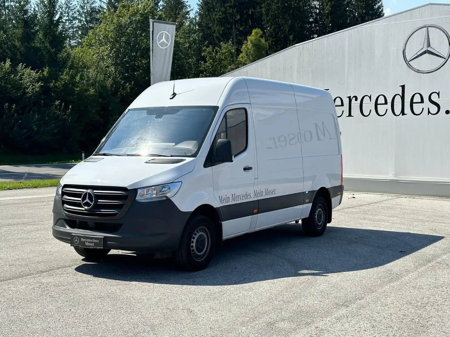 Mercedes-Benz Sprinter 315 CDI Kasten Hochdach Standard Anhängekupplung Weiß - 2