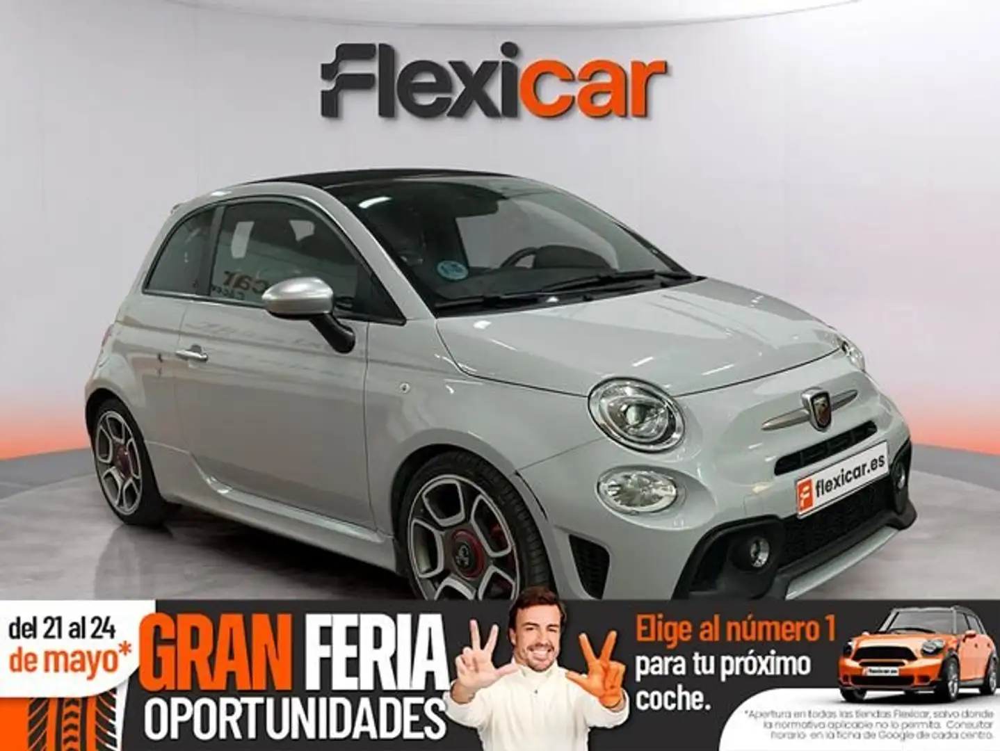 Abarth 500 595C Scorpioneoro 1.4 16v 121kW E6D Gris - 1