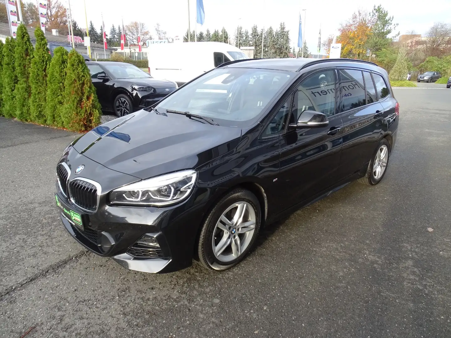 BMW 218 i Gran Tourer M-Sport AHK+LED+ALU Noir - 2