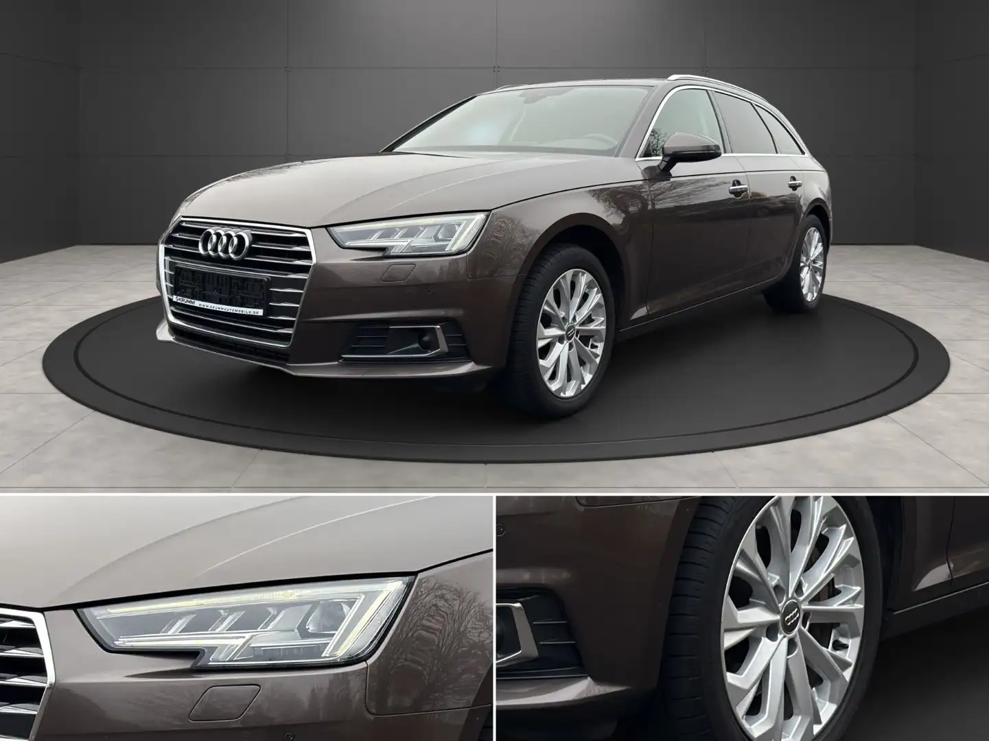 Audi A4 Avant Design MATRIX Virtuell RFK Keyless Navi Brun - 1