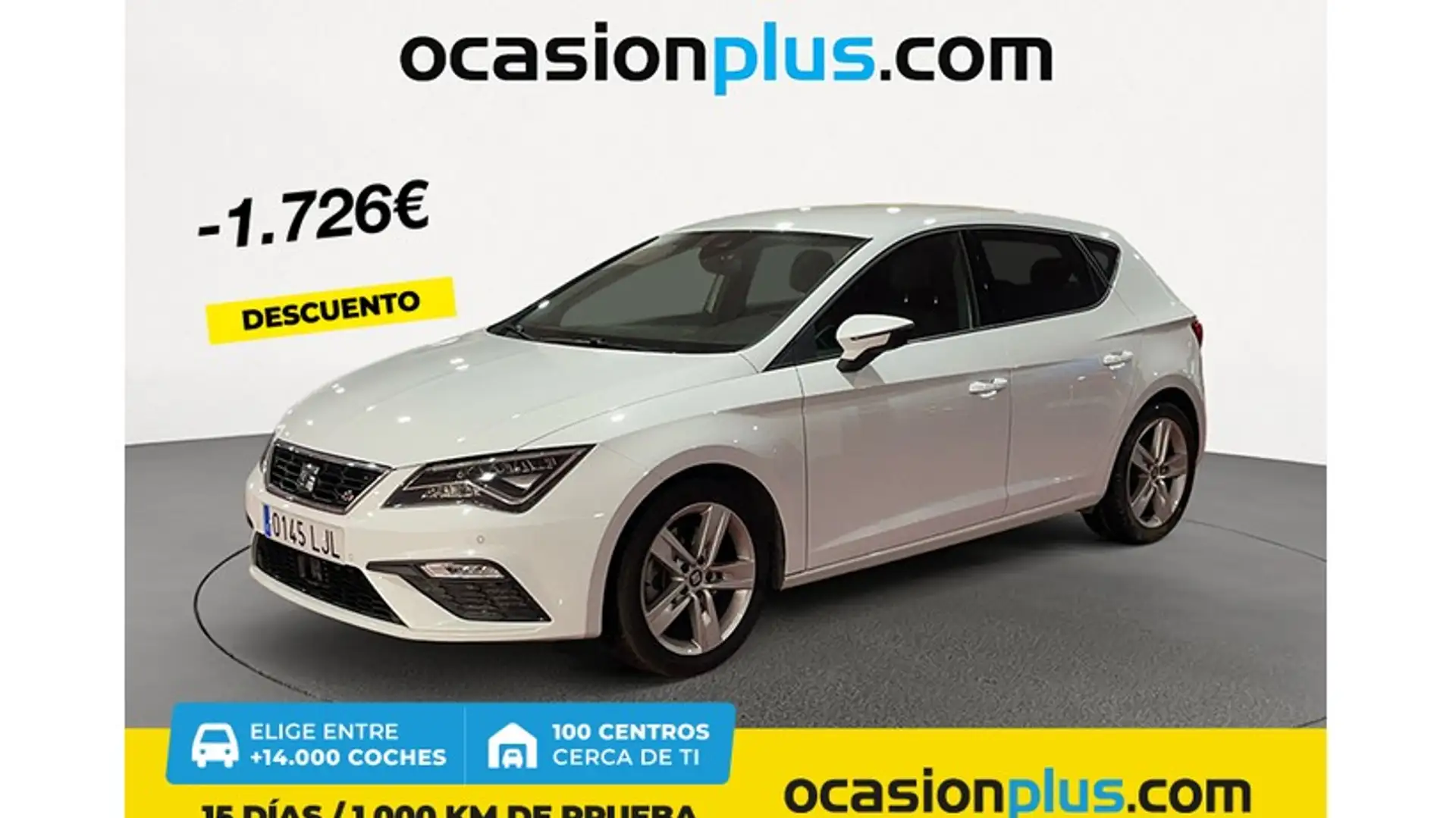 SEAT Leon 1.5 EcoTSI S&S FR Fast Edition 150 Blanco - 1