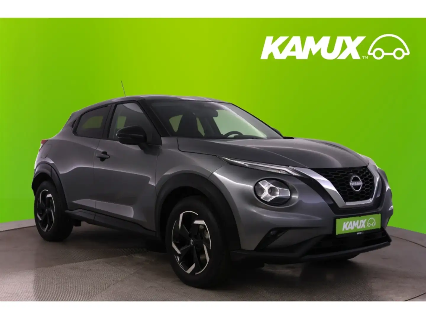 Nissan Juke 1.0DIG-T Acenta+LED+NAVI+KAMERA+TEMPO+PDC Grijs - 1