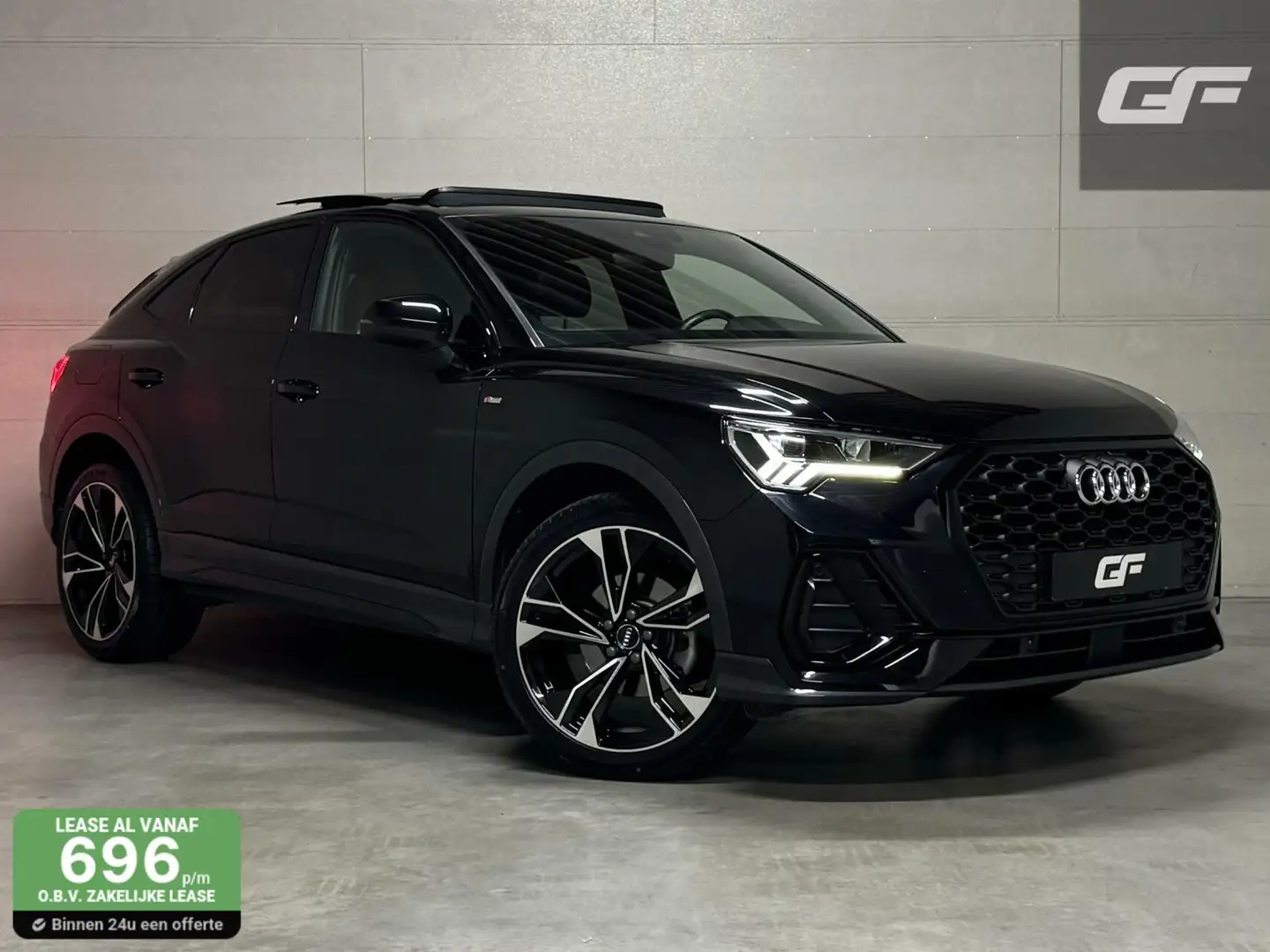 Audi Q3 Sportback 35 TFSI S-Line Black Edition Pano Virtua Nero - 1