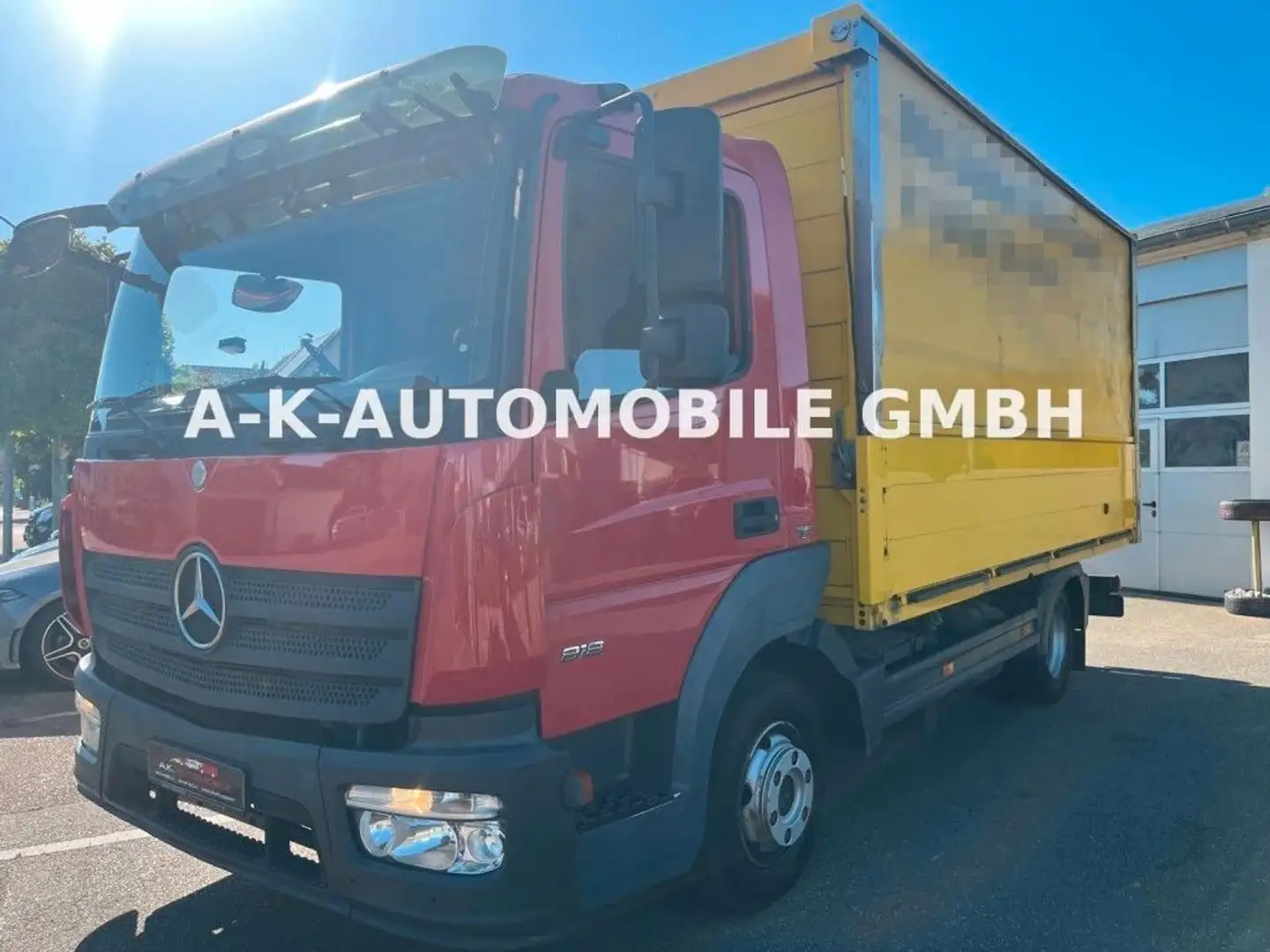 Mercedes-Benz Atego 3 818*GETRÄNKE-FZG*4x2*KAMERA*LUFTFD*SHZ* Rot - 1