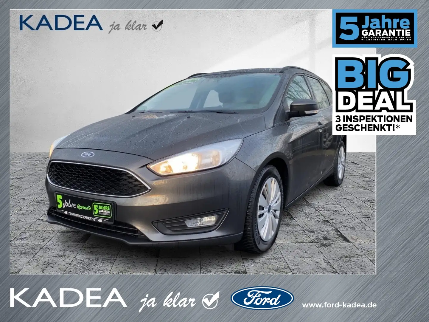 Ford Focus 1.0 Business Edition NAVI+SITZHZ+PARKSENSOR Šedá - 1