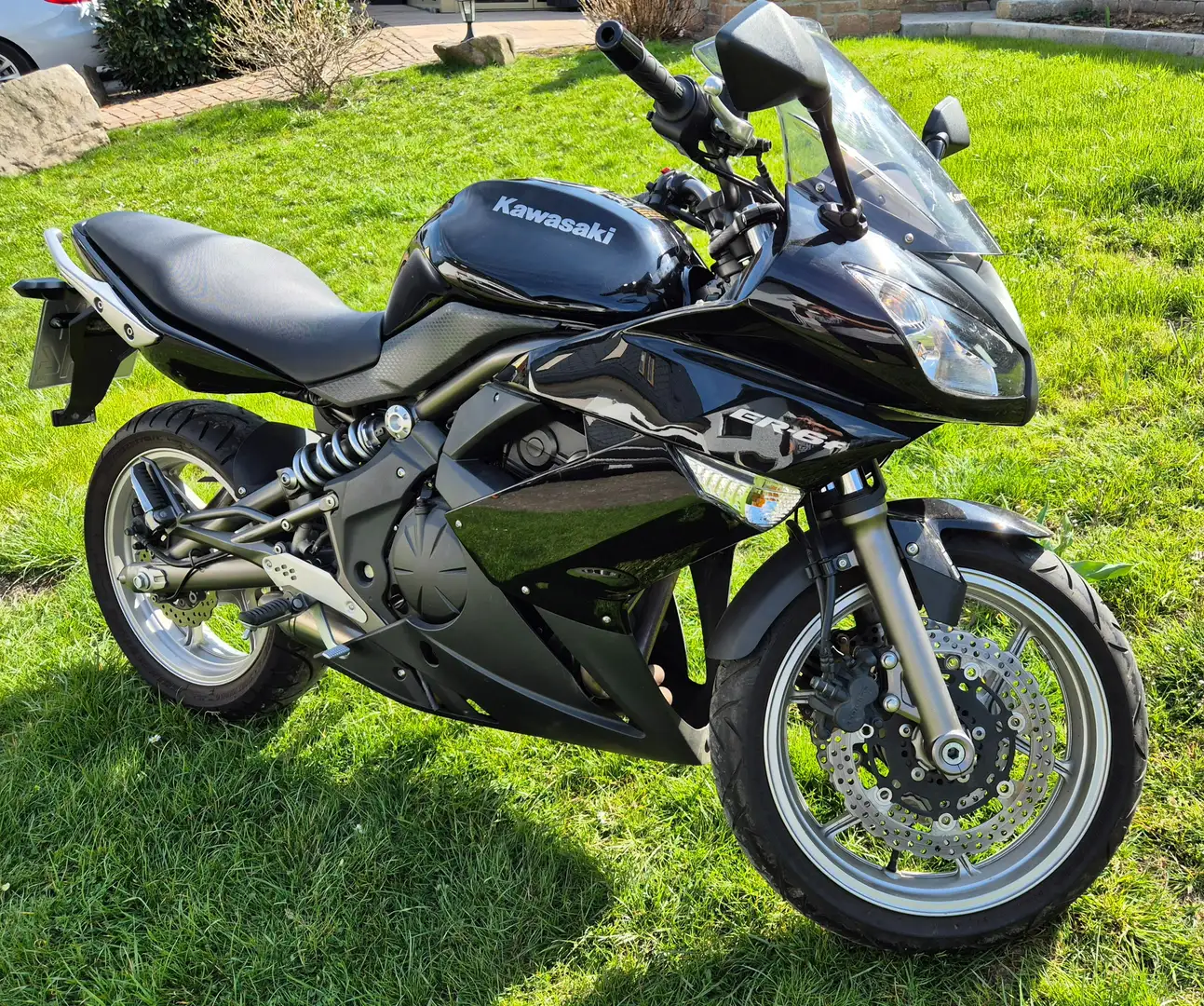 Kawasaki ER - 6 F Negru - 1