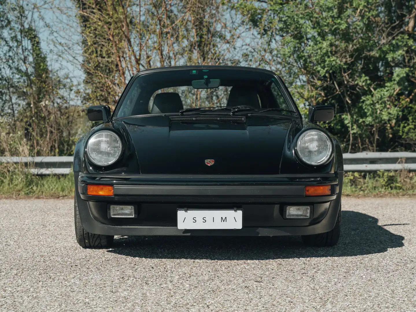 Porsche 930 911 Cabrio 3.3 Turbo Fekete - 2