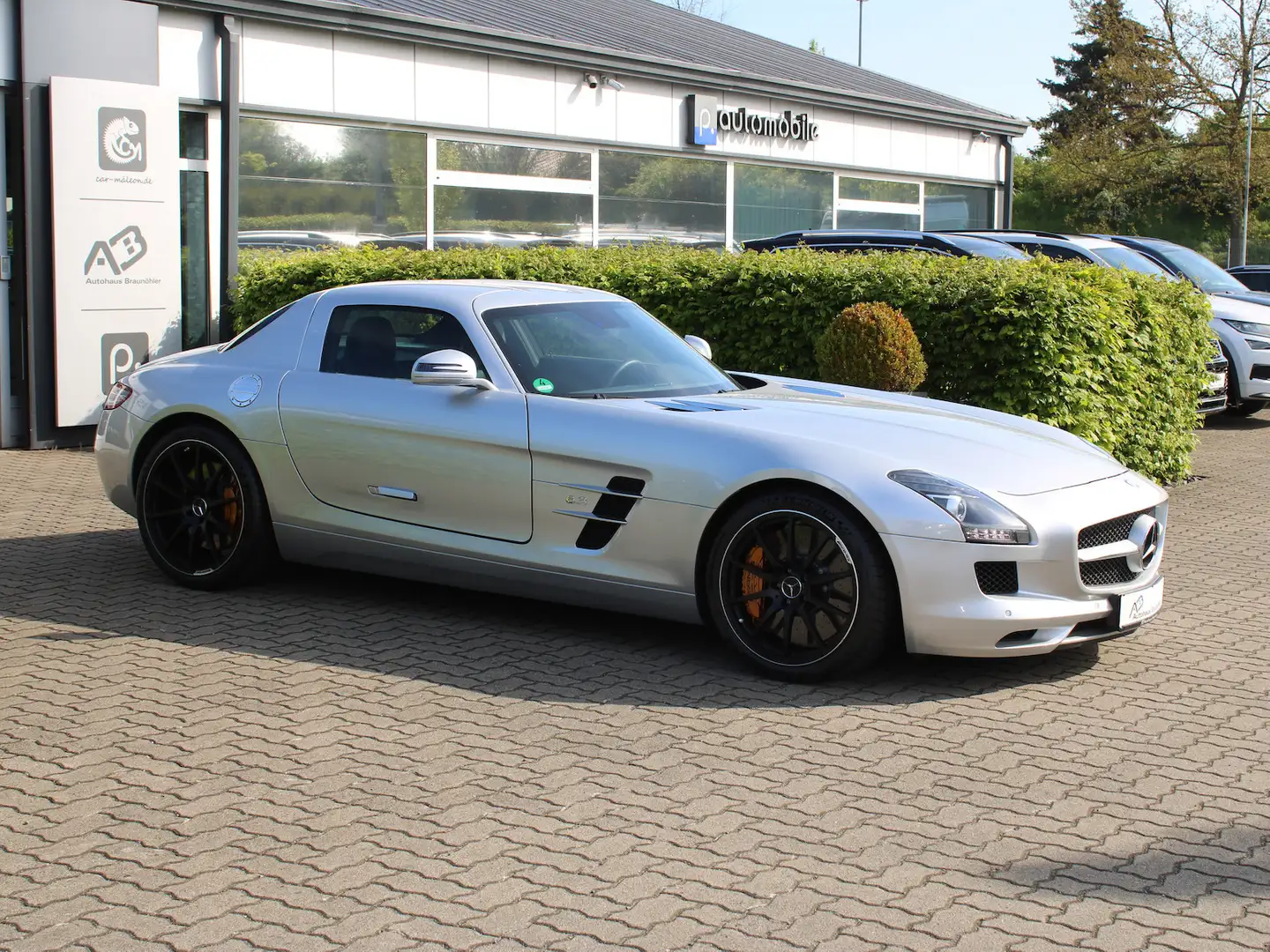 Mercedes-Benz SLS Coupe*1.Hand*Germany*Carbon*B&O*Memory* Argent - 2