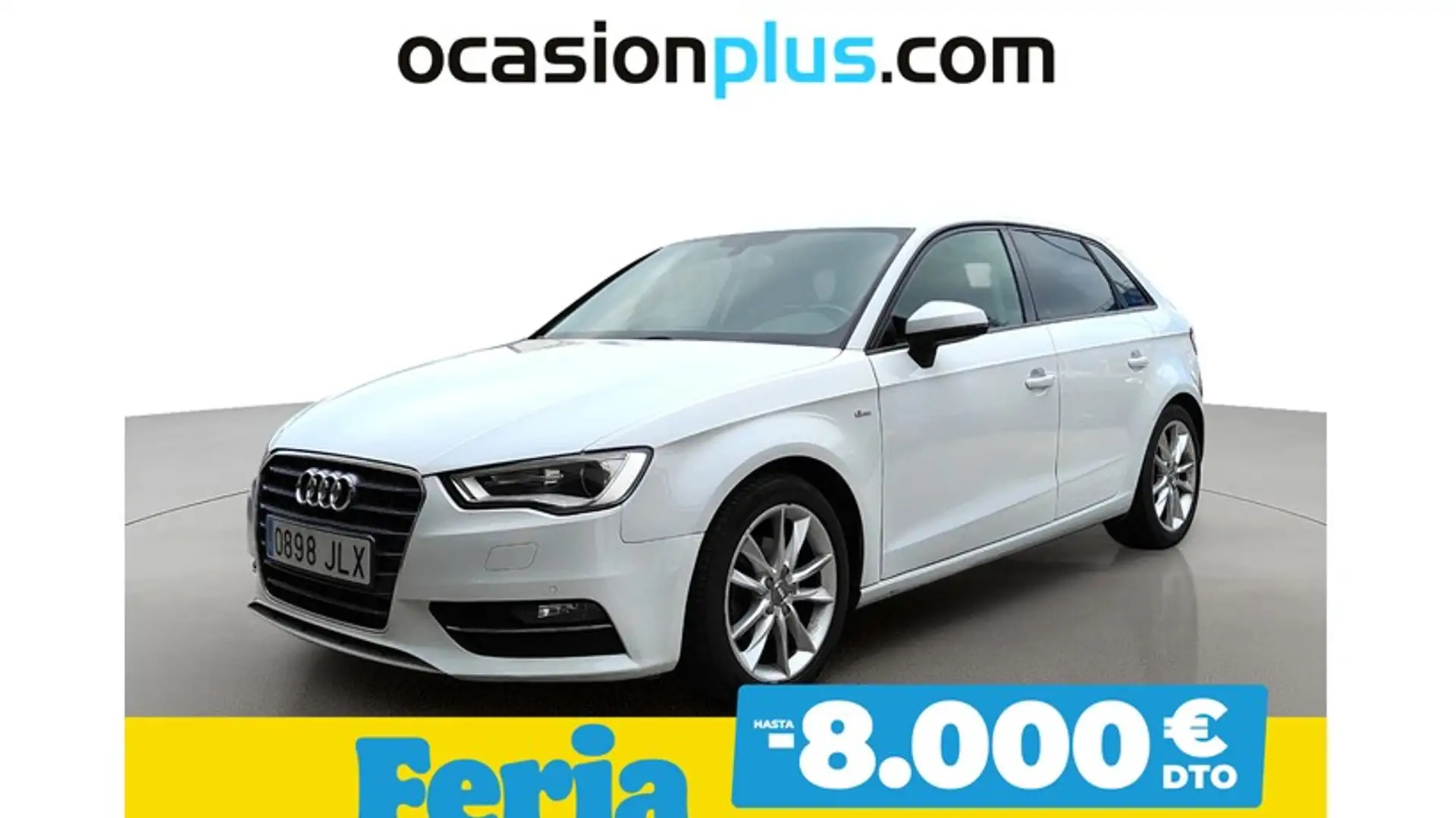 Audi A3 Sportback 2.0TDI Ambition EEL 150 Blanc - 1