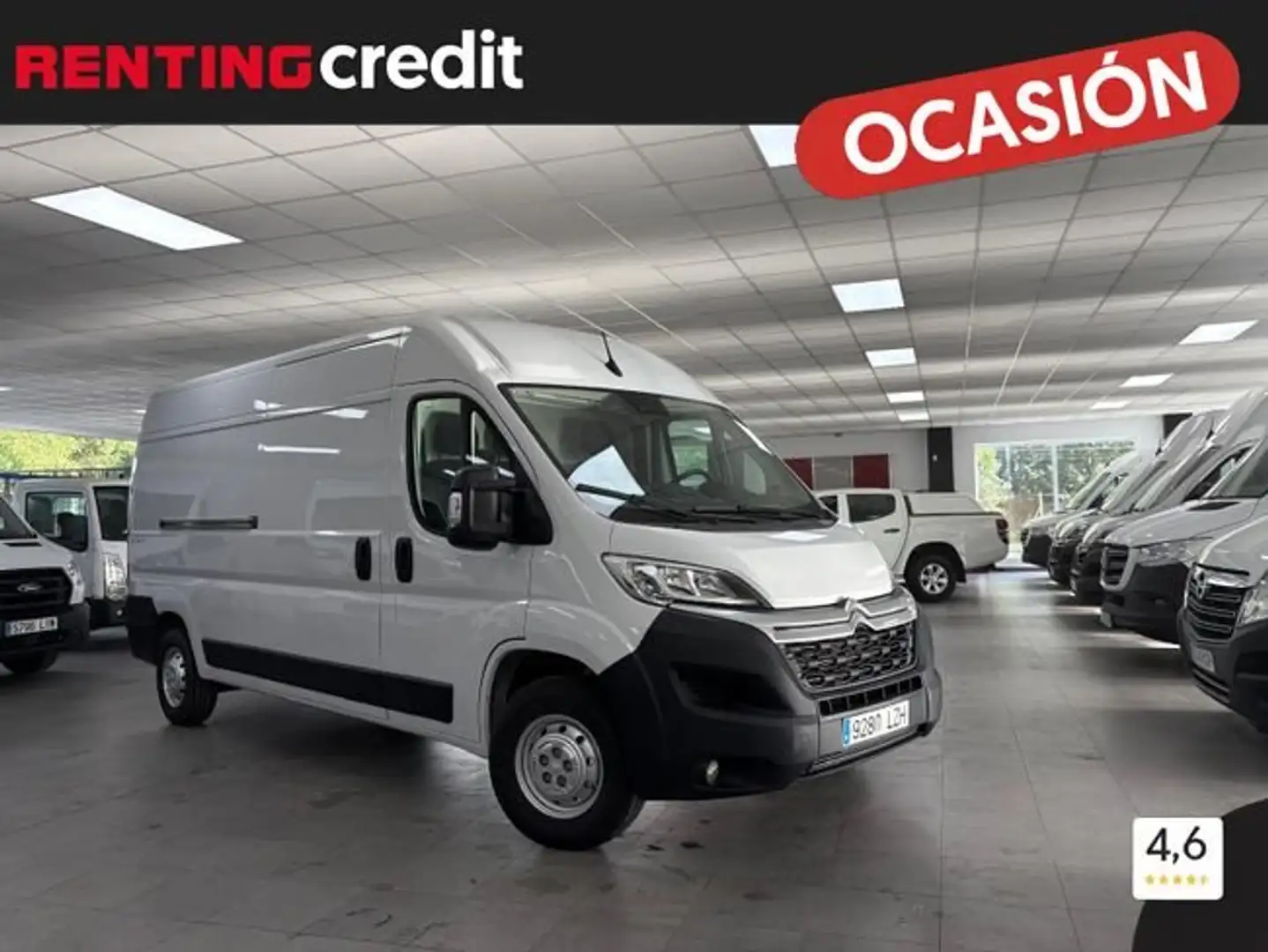 Citroen Jumper BlueHDi 103KW (140CV) Furgón 35L3H2 Blanco - 1