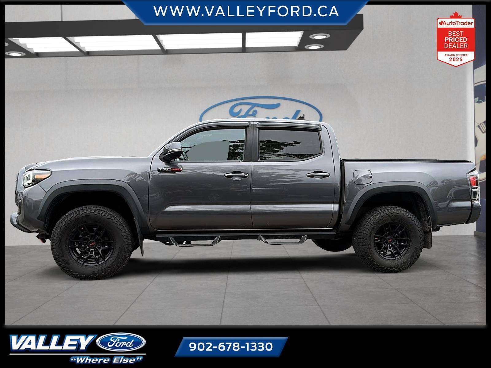 Gray 2020 Toyota Tacoma Pickup Truck Four-Wheel Drive 6-Speed Automatic