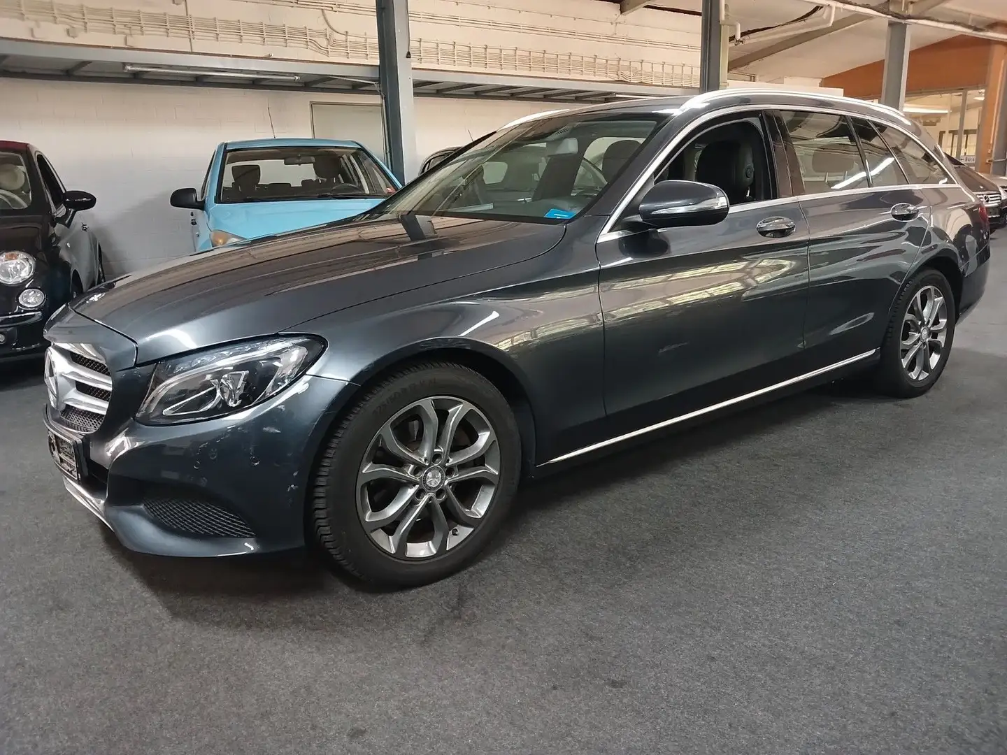 Mercedes-Benz C 220 T BlueTec / d LED NAVI EU6 SHZ TOP! Grijs - 1