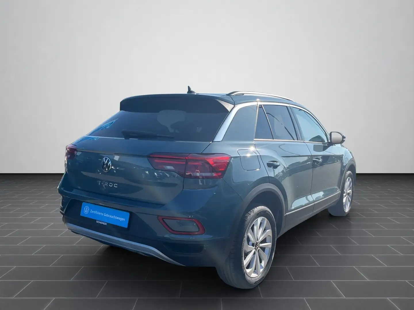 Volkswagen T-Roc 1.5 TSI LED CARPLAY RFK EPH SHZ ACC Blau - 2