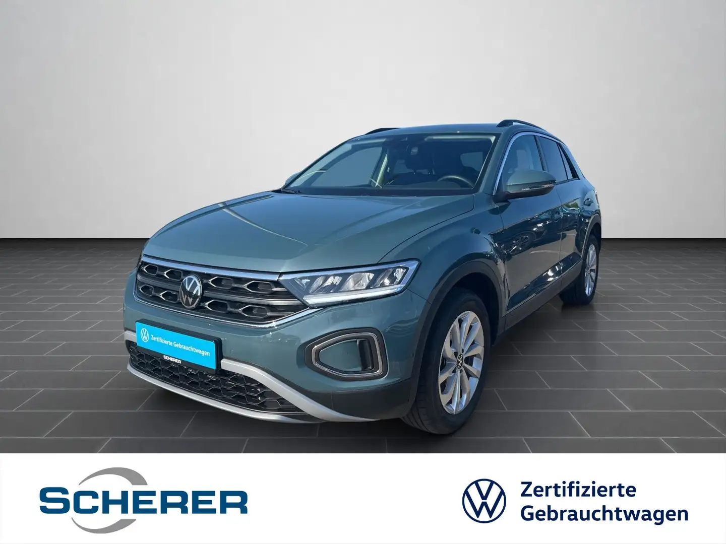 Volkswagen T-Roc 1.5 TSI LED CARPLAY RFK EPH SHZ ACC Blau - 1