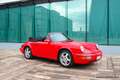 Porsche 964 Carrera 4 cabriolet Roşu - thumbnail 1