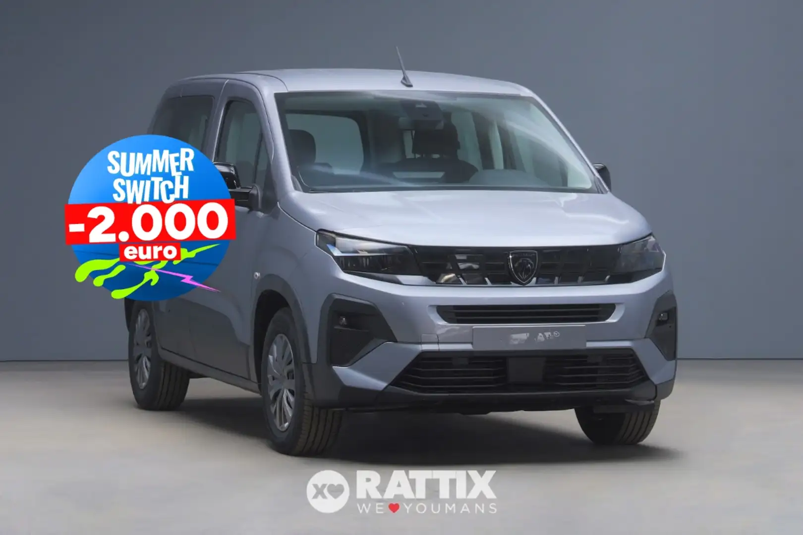 Peugeot Rifter 1.5 BlueHDi 100CV Allure Grigio - 1