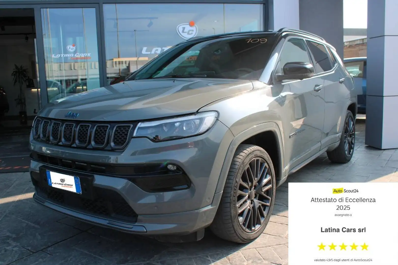 Jeep Compass 1.3 turbo t4 phev S 4xe AUTO con Navi e CarPlay Szary - 1
