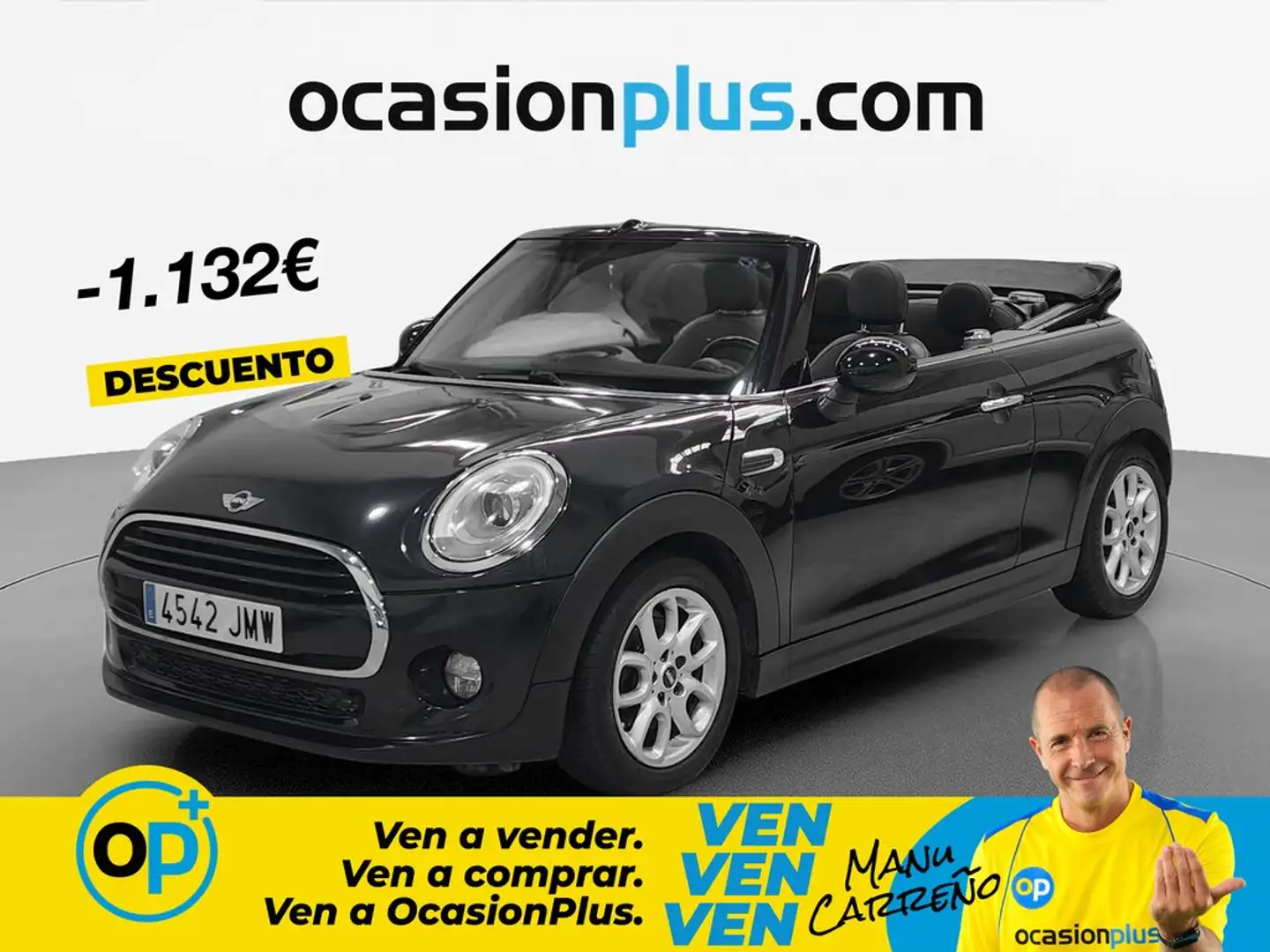 MINI Cooper D Cabrio Negro - 1