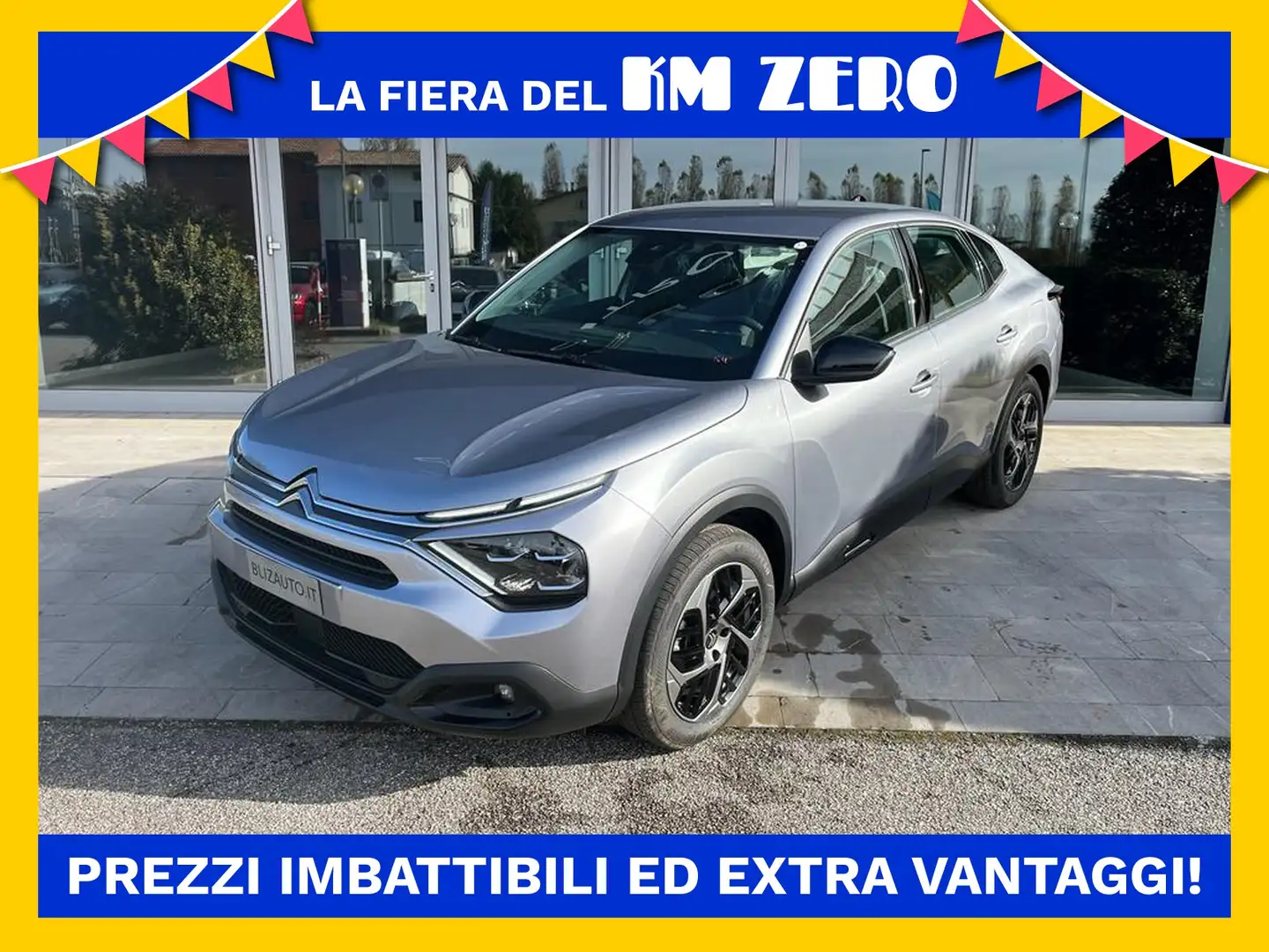 Citroen C4 X 1.5 bluehdi feel pack s&s 130cv eat8 Grigio - 1