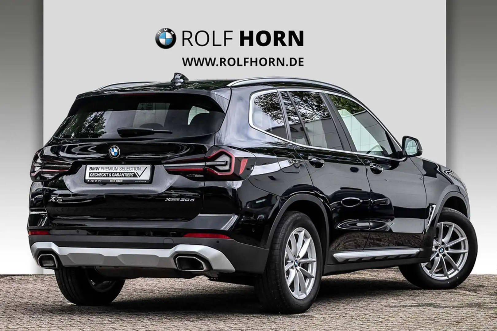 BMW X3 xDrive30d HiFi Laser Navi. HeadUp RfKam Leder Schwarz - 2
