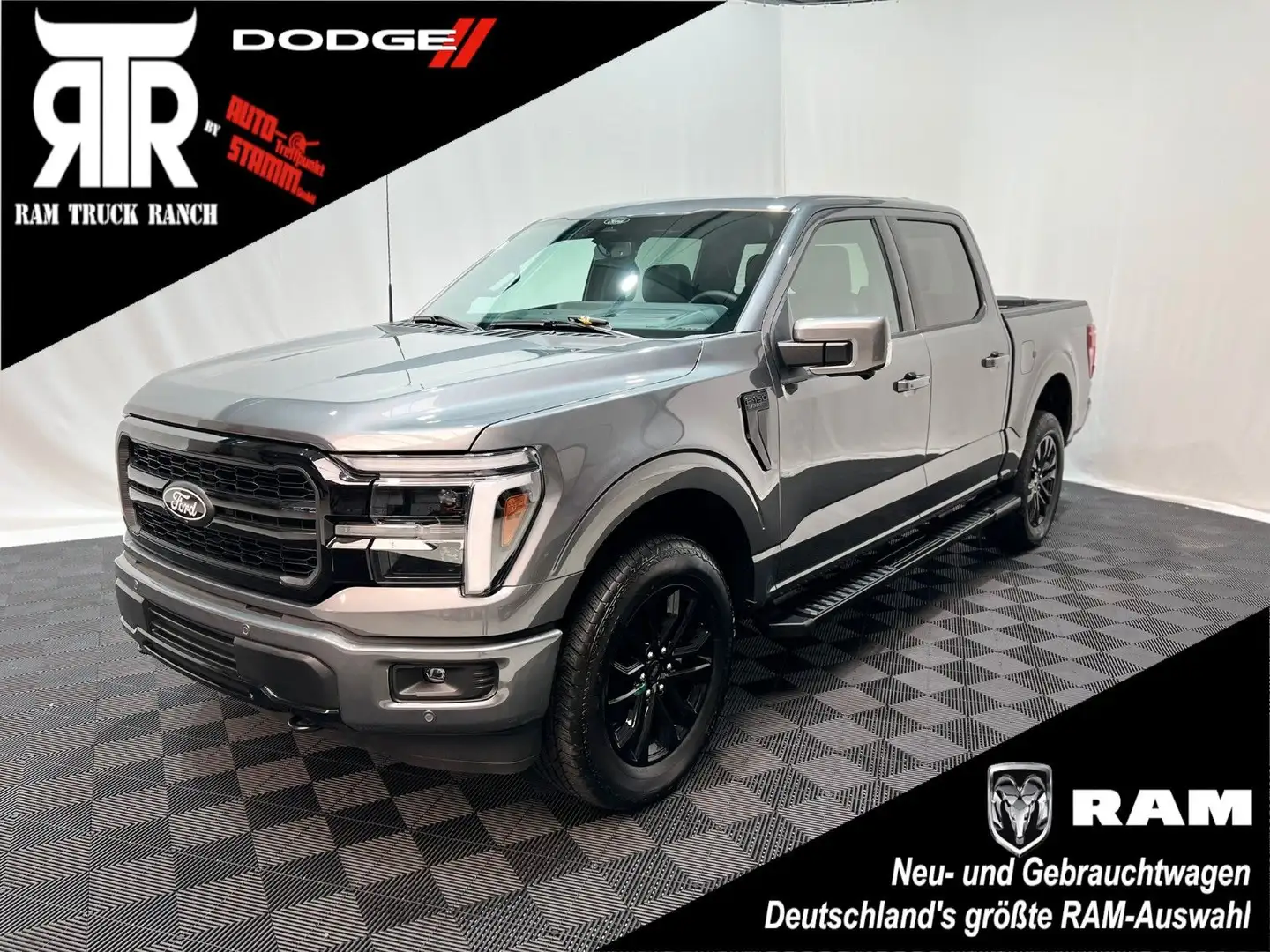 Ford F 150 F-150 Lariat 5.0L V8  5,5" Black Ed. MY25 Grau - 1