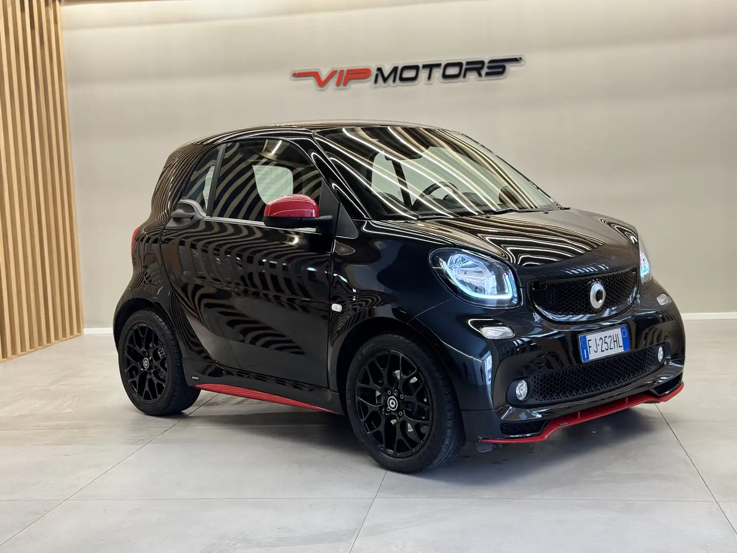 smart forTwo 90 turbo all BRABUS  FULLOPTIONALS GARANZIA Nero - 1