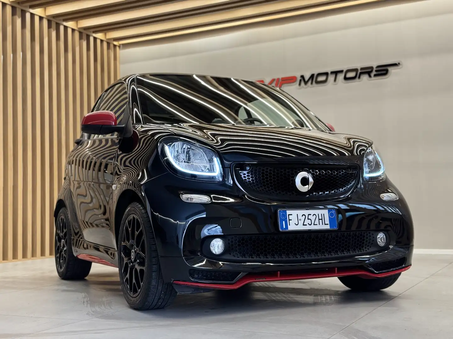 smart forTwo 90 turbo all BRABUS  FULLOPTIONALS GARANZIA Nero - 2