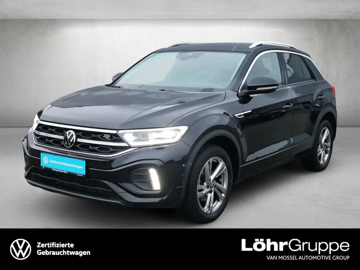 Volkswagen T-Roc 1.5 TSI DSG R-Line *Navi*Kamera*ACC* Schwarz - 1