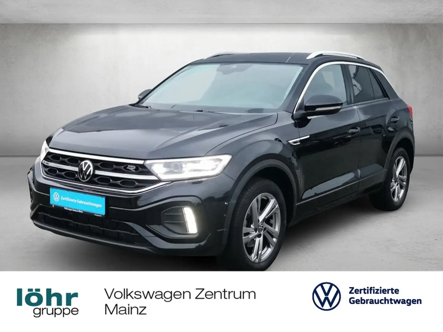 Volkswagen T-Roc 1.5 TSI DSG R-Line *Navi*Kamera*ACC* Schwarz - 1