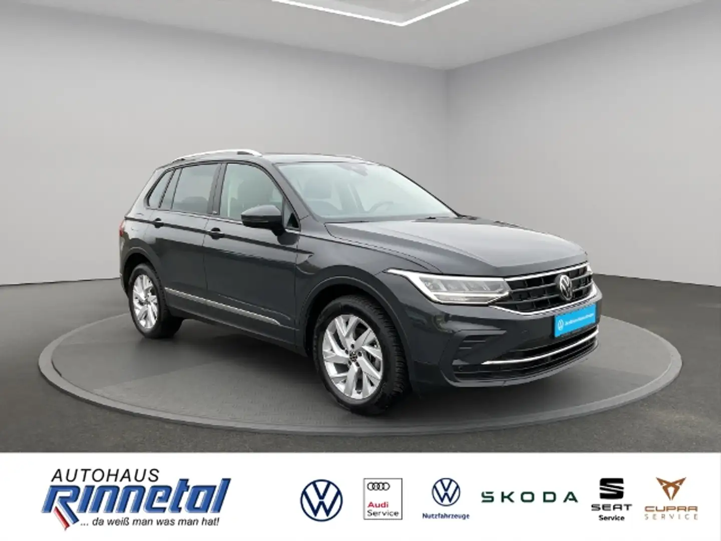 Volkswagen Tiguan 1.5 TSI OPF Active 3J/100TKM+LED LICHT+NAVI+KAMER Grijs - 2