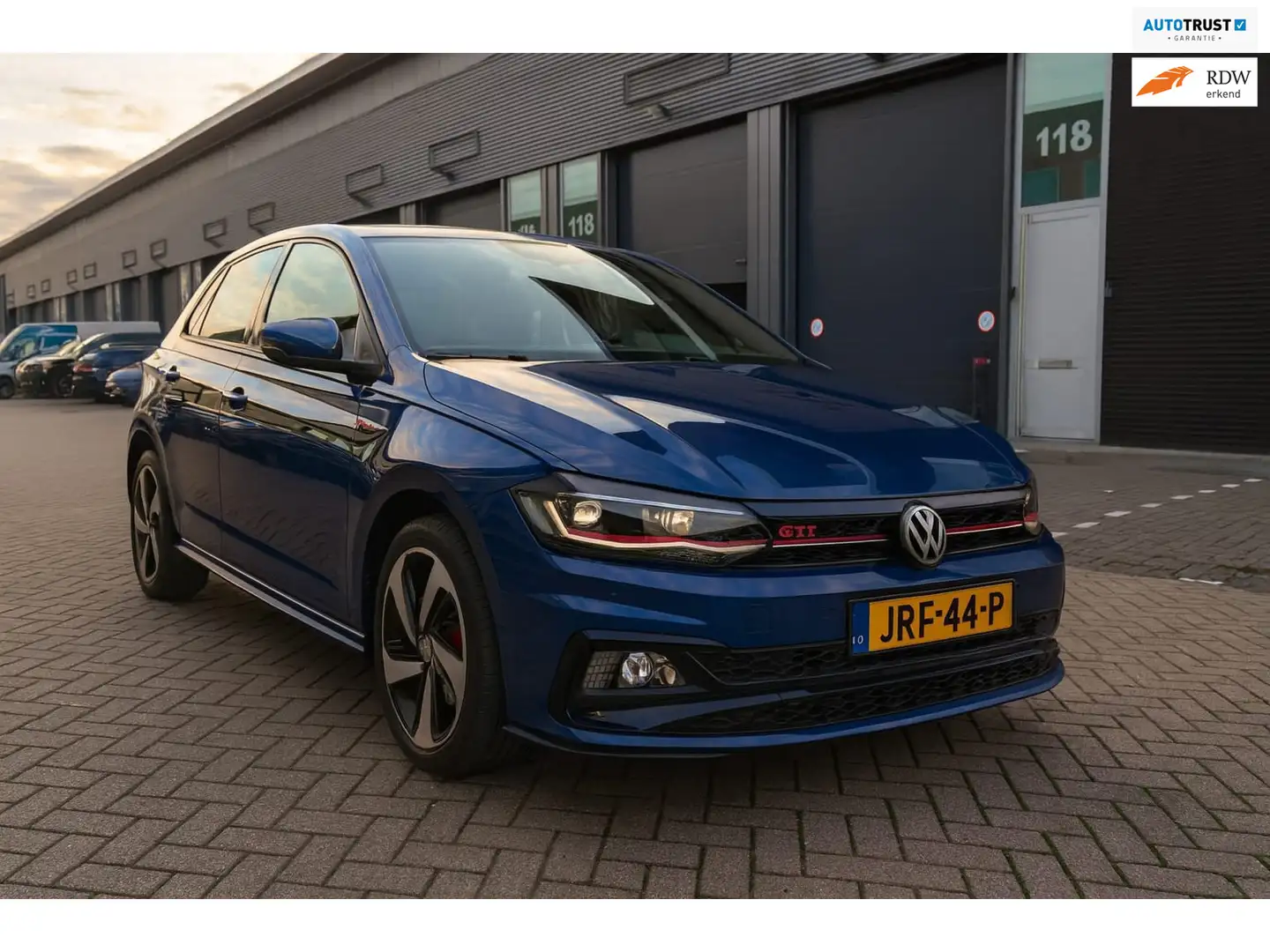 Volkswagen Polo GTI 2.0 TSI GTI|Dsg|Pano|Acc|Navi Op Kenteken Bleu - 1