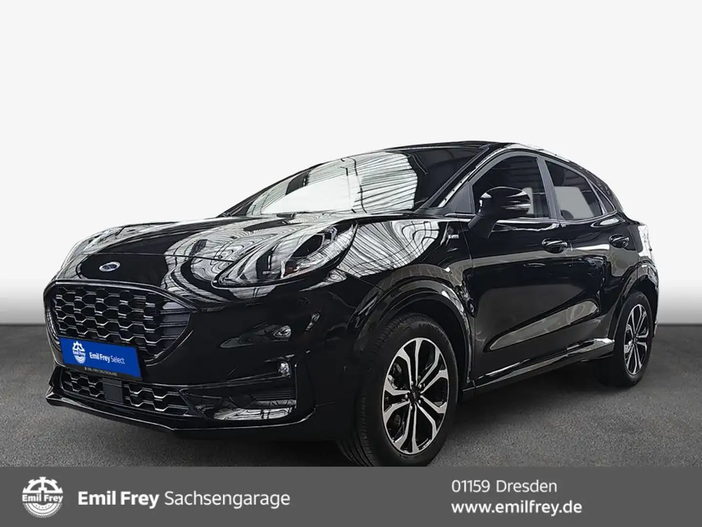 Ford Puma 1.0 EcoBoost Hybrid Aut. ST-LINE DESIGN AHZV Noir - 1