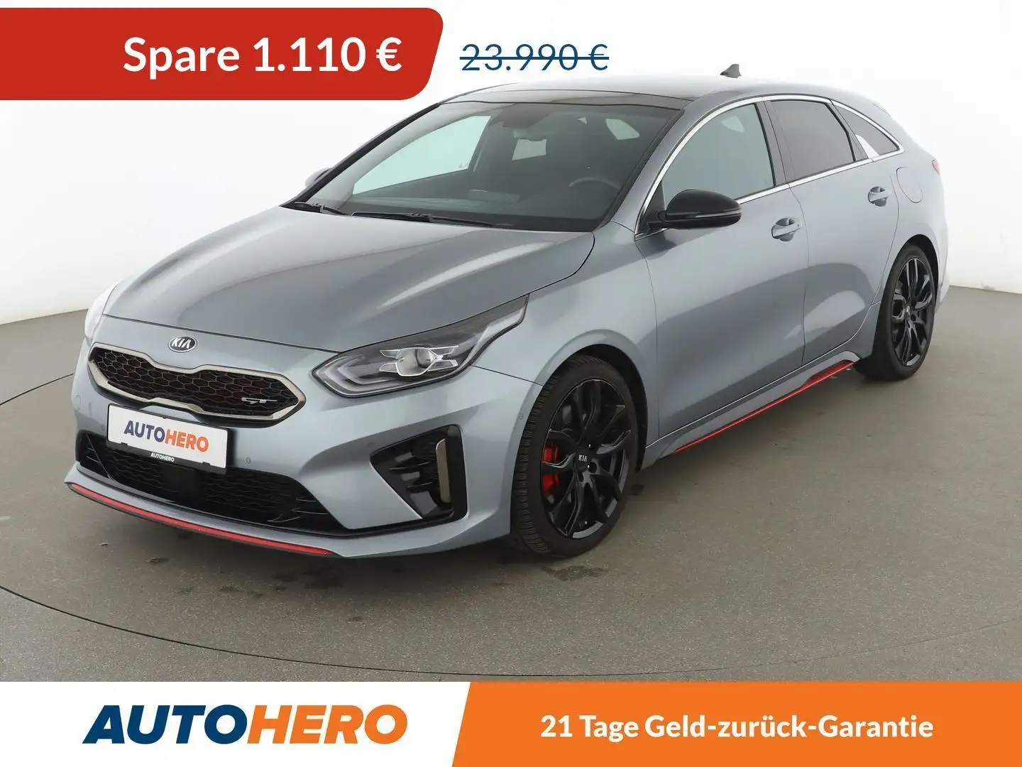 Kia ProCeed / pro_cee'd 1.6 TGDI GT Aut.*NAVI*LED*ACC*CAM*PDC*SHZ* Grey - 1