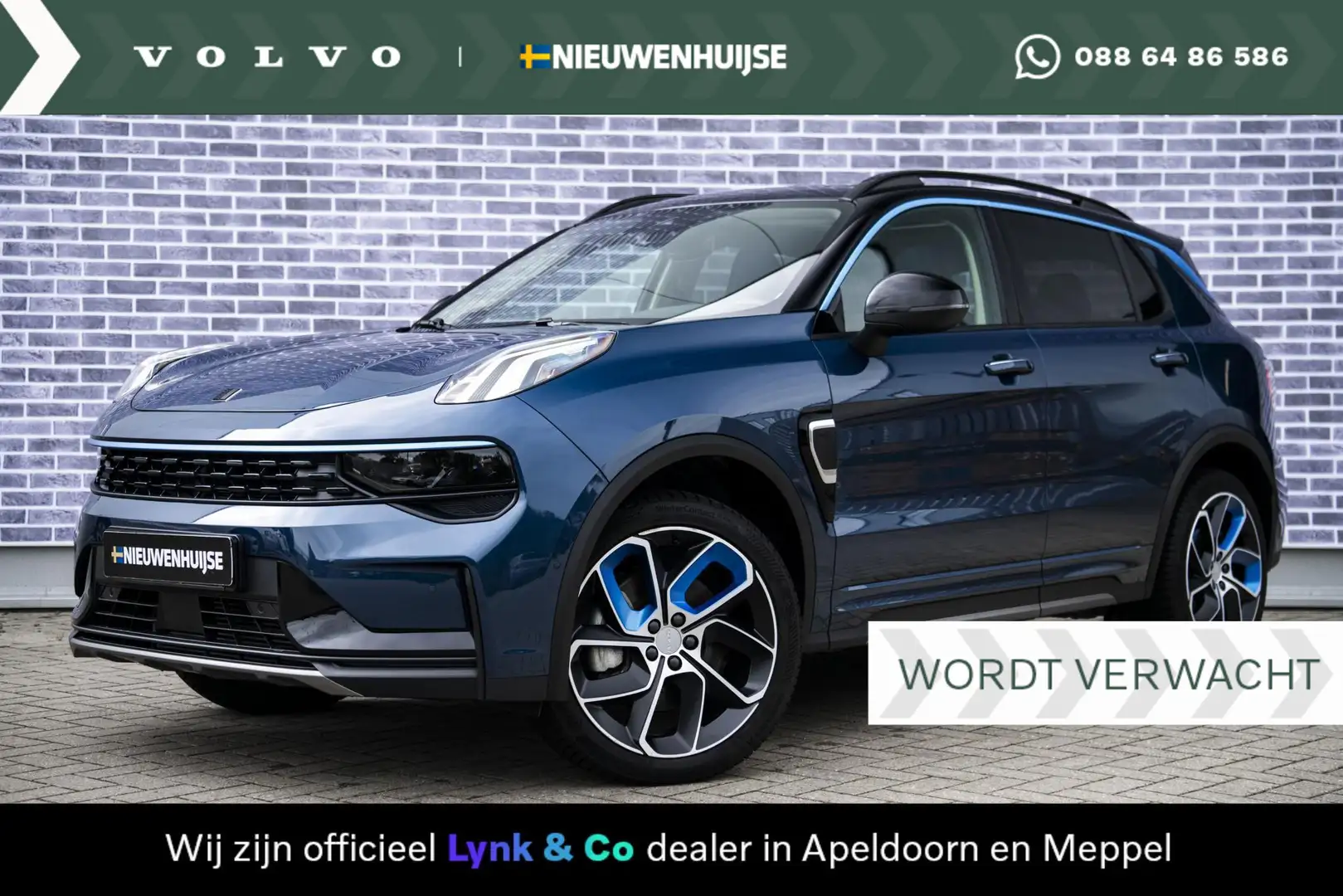 Lynk & Co 01 1.5 | Panoramadak | Adaptive cruise control | LED Bleu - 1
