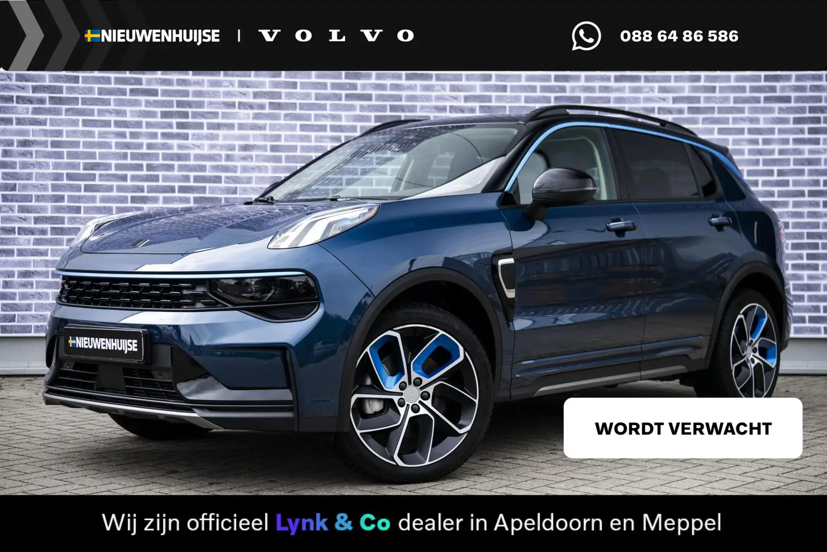 Lynk & Co 01 1.5 | Panoramadak | Adaptive cruise control | LED Bleu - 1