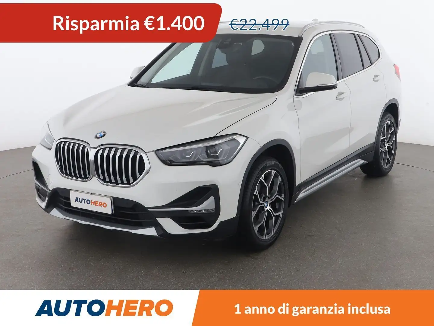 BMW X1 sDrive 18i xLine Bianco - 1