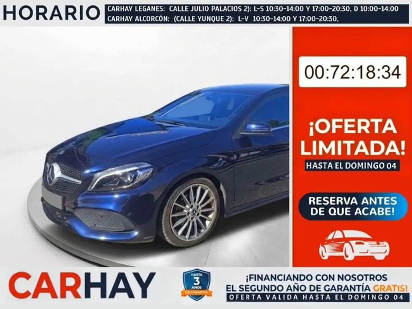 Mercedes-Benz A 200 d Azul - 1